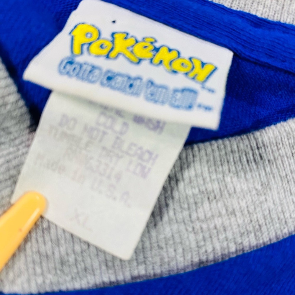Vintage Pokémon #95 Onyx dated 1999 youth XL/ men’s Small - Picture 5 of 6